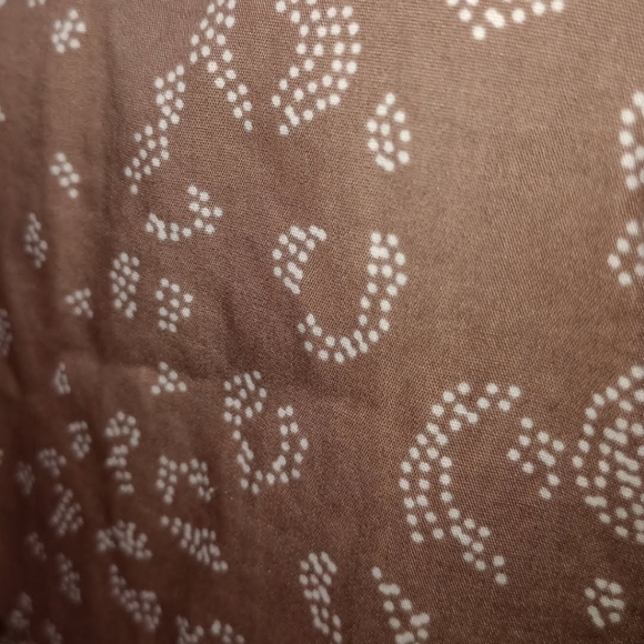 Brown Tiered Dress w/Dotted Leopard Print - Picture 6 of 7